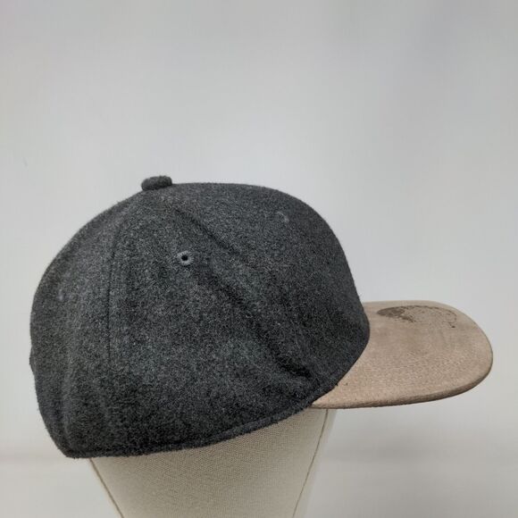 Chuck Originals Snapback Hat Gray OSFM Adjustable Colorblock Blank - Picture 4 of 8